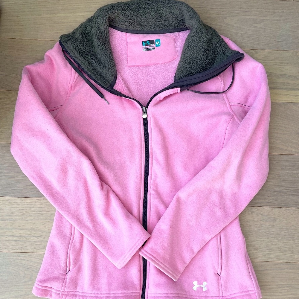 Under Armour Women’s Zip-up Jacket - Pink/Grey